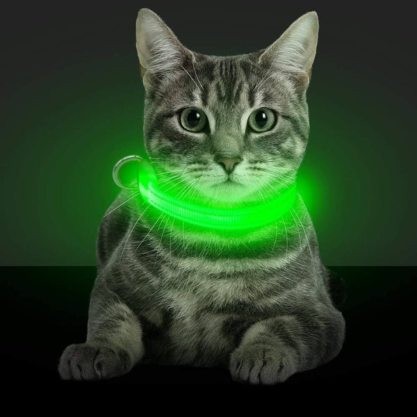 SafeGlow LED Cat Collar Farm City Pets