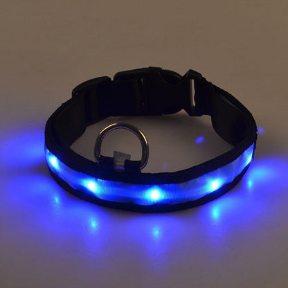 LED Pet Safety Collar - Chargeable! - Farm City Pets