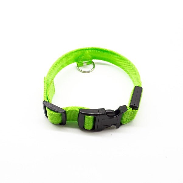 LED Pet Safety Collar - Chargeable! - Farm City Pets