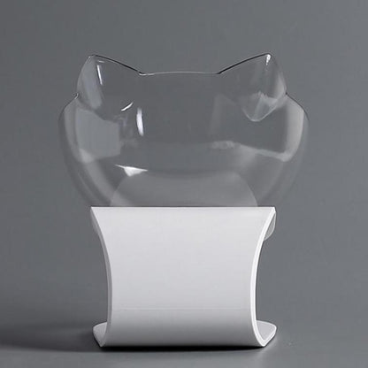 Single Raised Cat Ear Bowl - Farm City Pets