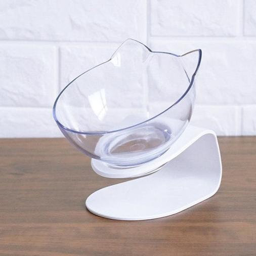 Single Raised Cat Ear Bowl - Farm City Pets