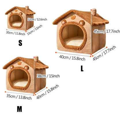 Cute Soft Plush Pet House Farm City Pets