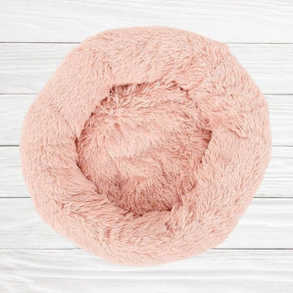 Soft Fluffy Round Pet Bed - Farm City Pets