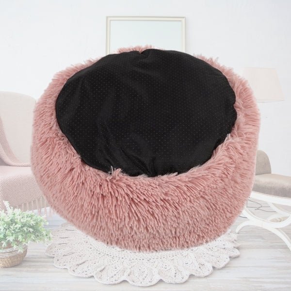 Soft Fluffy Round Pet Bed - Farm City Pets