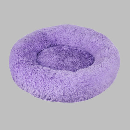 Soft Fluffy Round Pet Bed - Farm City Pets