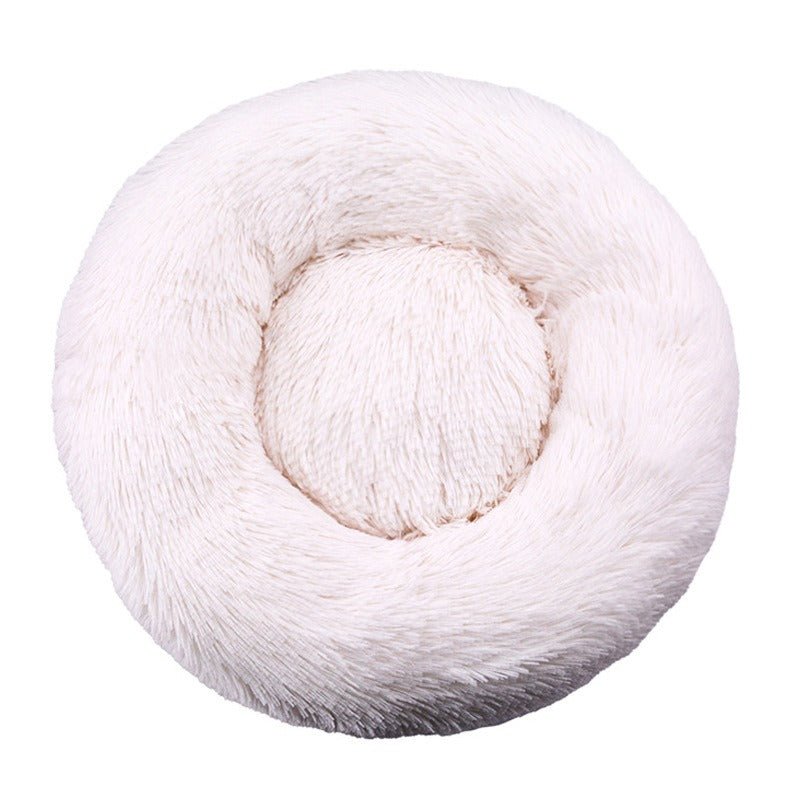 Soft Fluffy Round Pet Bed - Farm City Pets