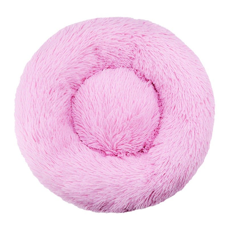 Soft Fluffy Round Pet Bed - Farm City Pets