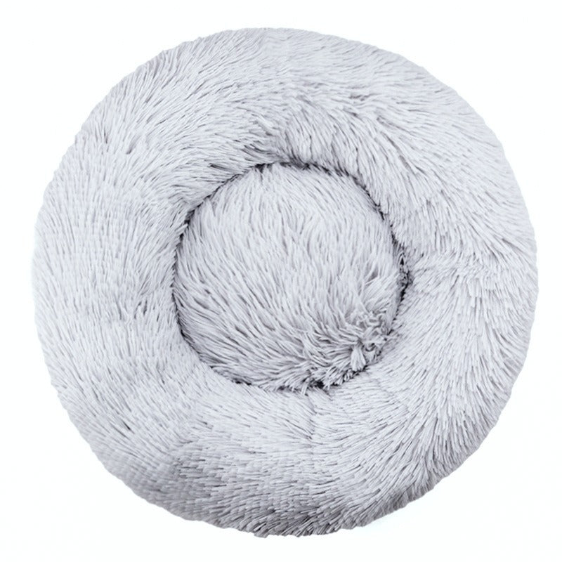 Soft Fluffy Round Pet Bed - Farm City Pets