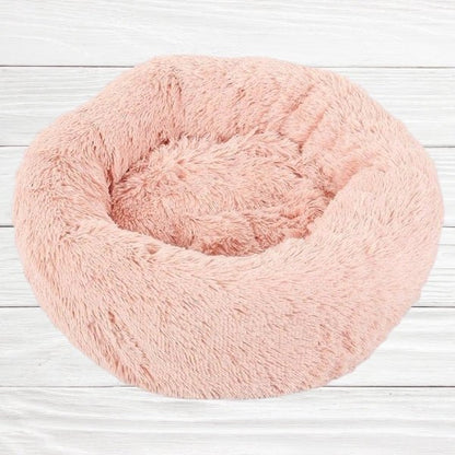 Soft Fluffy Round Pet Bed - Farm City Pets