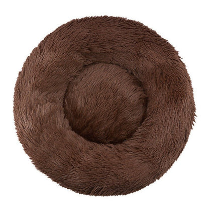 Soft Fluffy Round Pet Bed - Farm City Pets