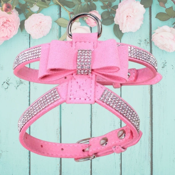 Blingy Bow Harness - Farm City Pets