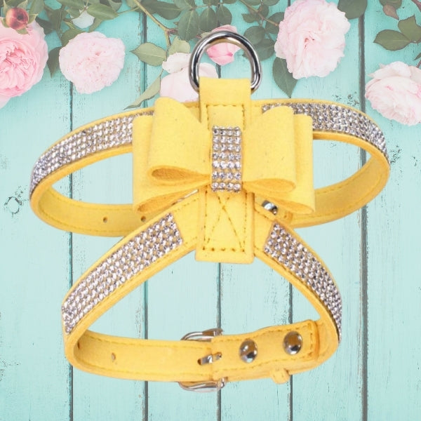 Blingy Bow Harness - Farm City Pets