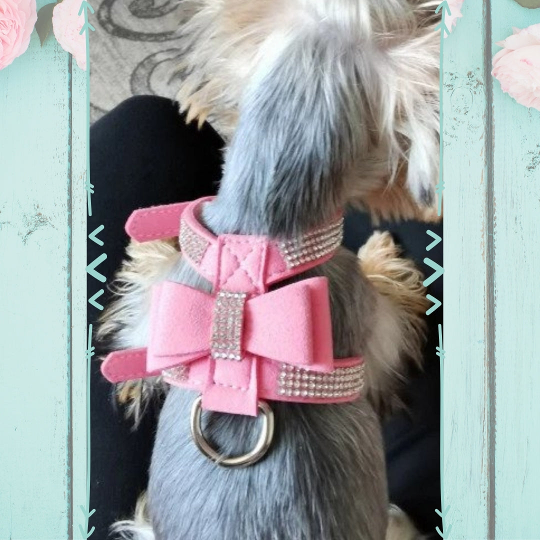 Blingy Bow Harness - Fast Shipping! Farm City Pets Australia